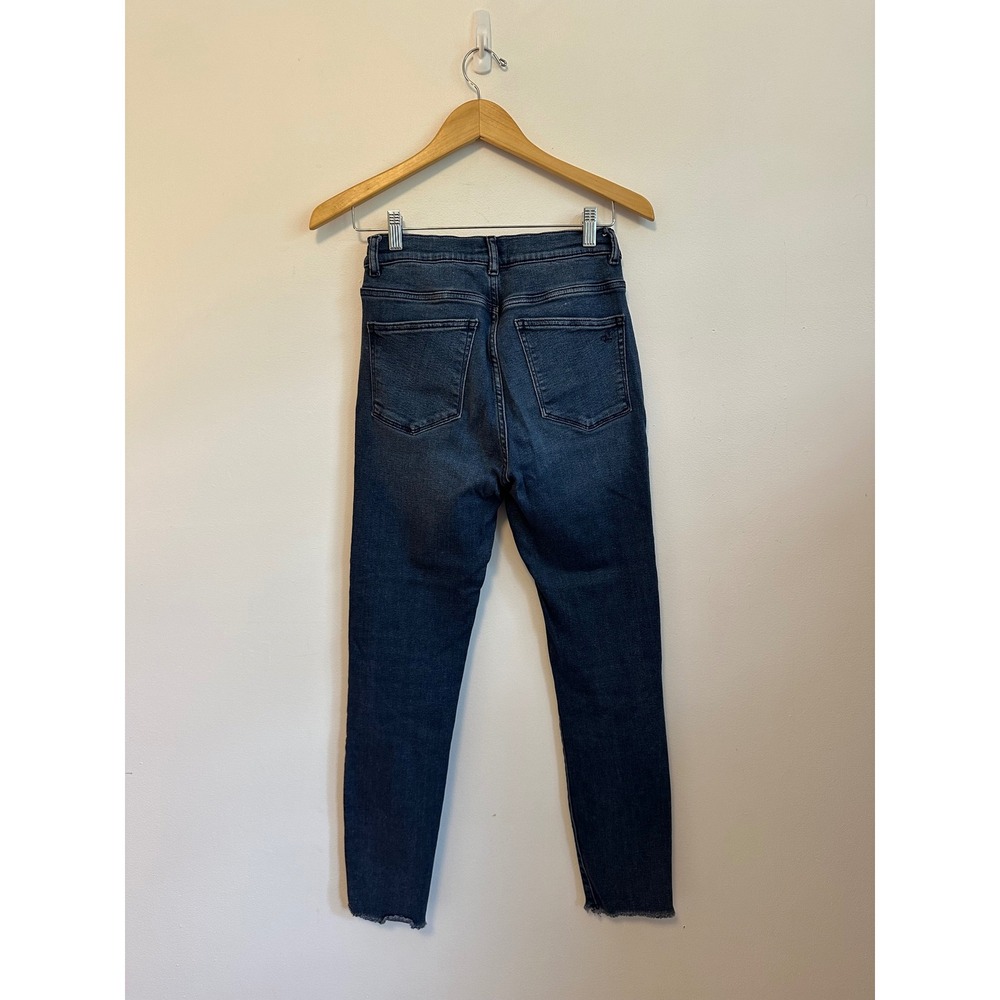 DL1961 Farrow Skinny High Rise Instasculpt Ankle Jeans in Dark Wash | Size 29 - Picture 3 of 8